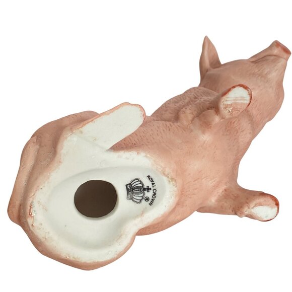 Royal Crown Porcelain Pig Figurines Set Of 2 Collectible Decorative Pieces - Picture 11 of 14